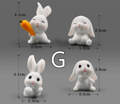 Mini Resin Animal Figurines – DIY Micro-Landscape Decor